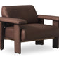 Marcello Lounge Chair Dark Brown