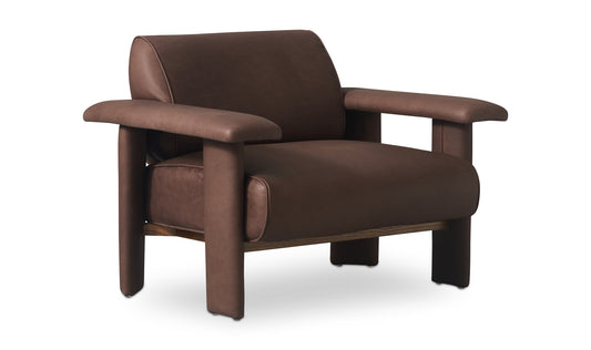 Marcello Lounge Chair Dark Brown