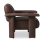 Marcello Lounge Chair Dark Brown