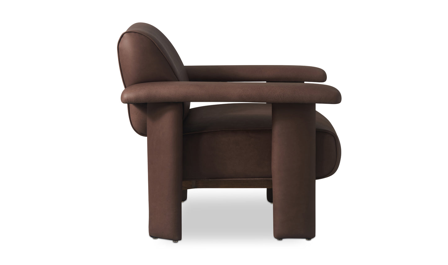 Marcello Lounge Chair Dark Brown