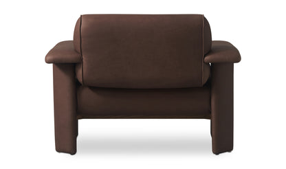 Marcello Lounge Chair Dark Brown