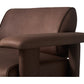 Marcello Lounge Chair Dark Brown