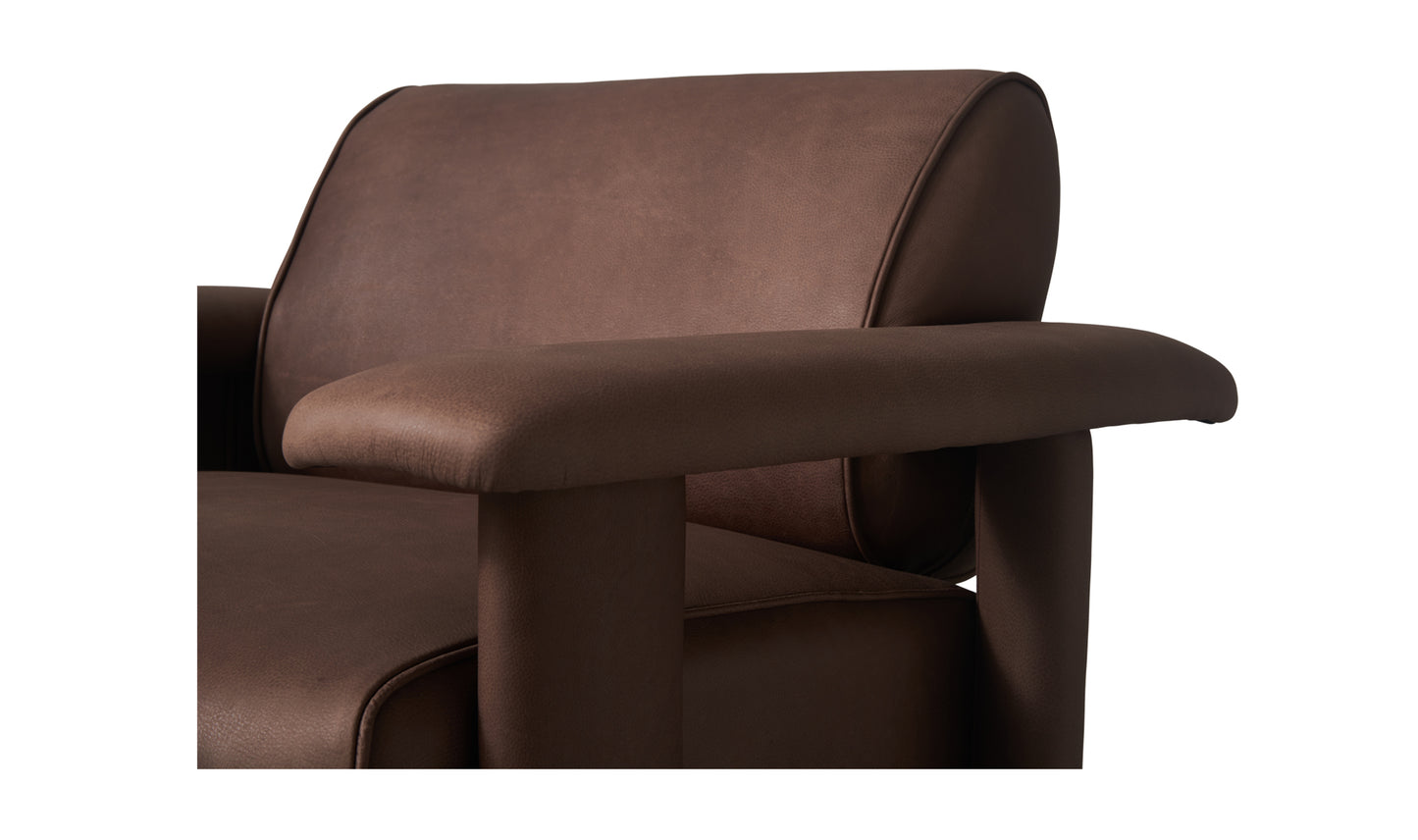 Marcello Lounge Chair Dark Brown