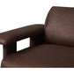 Marcello Lounge Chair Dark Brown