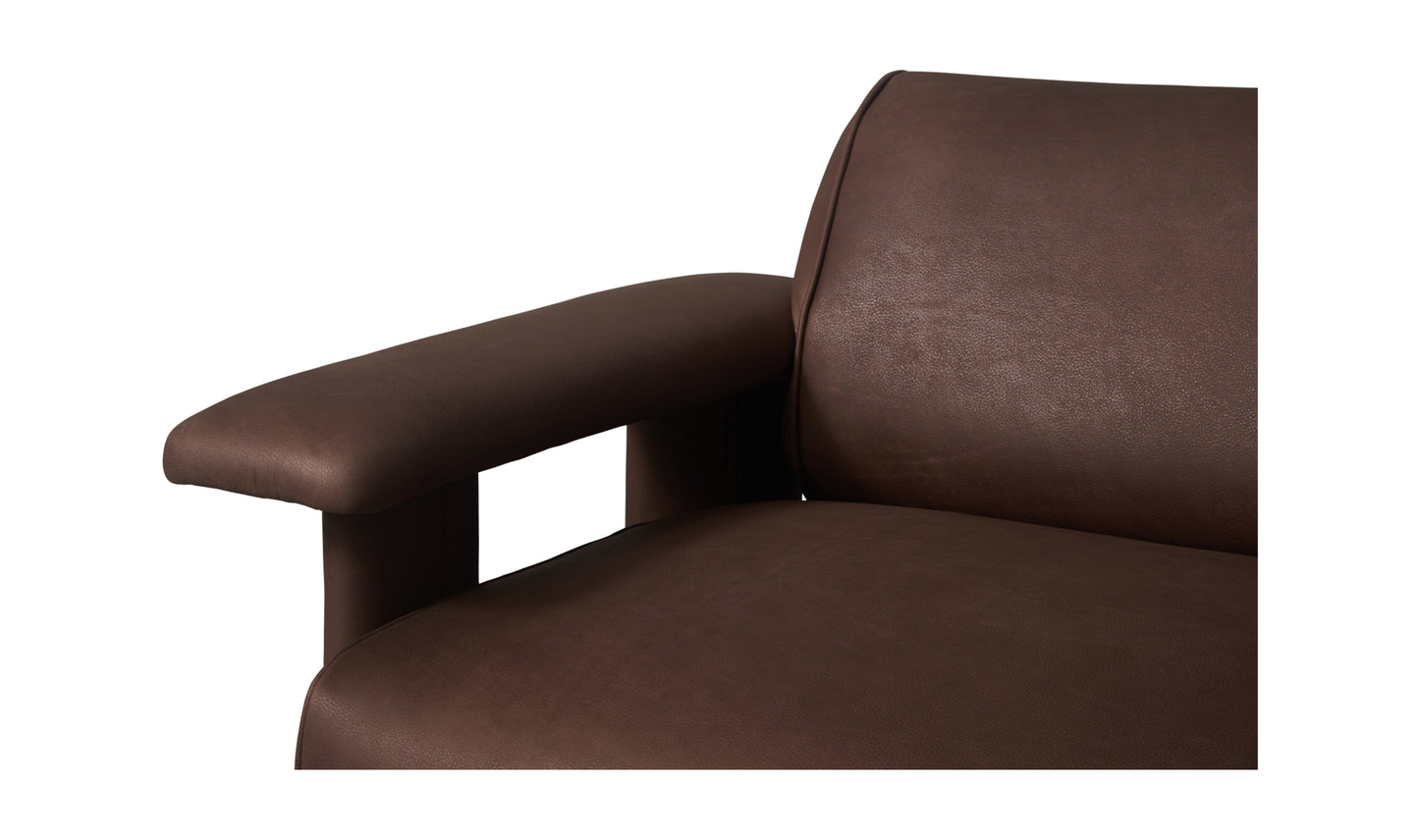 Marcello Lounge Chair Dark Brown