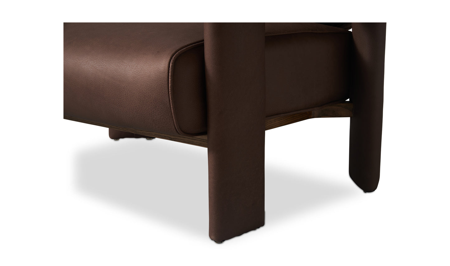 Marcello Lounge Chair Dark Brown