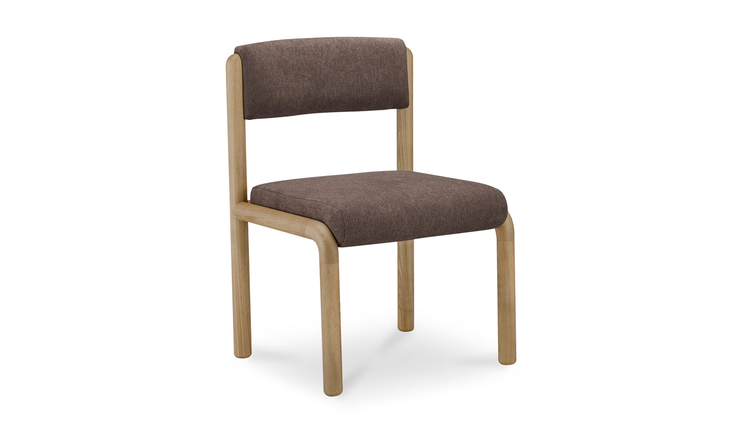 April Dining Chair Deep Brown-Set Of Two