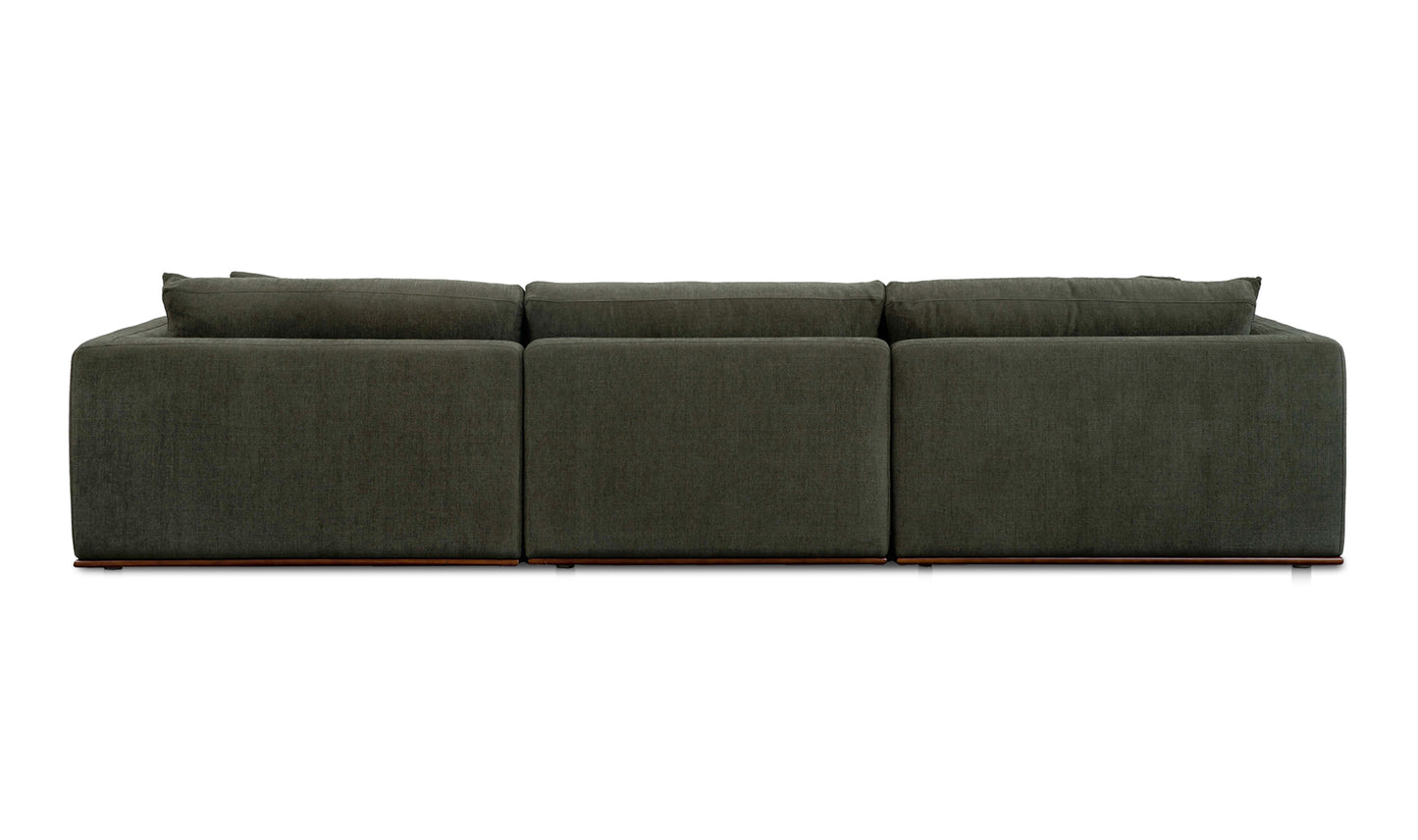 Rue Modular Sofa Dark Green