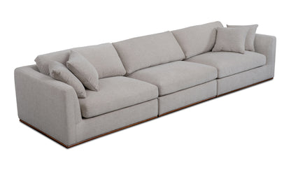 Rue Modular Sofa Flecked Grey