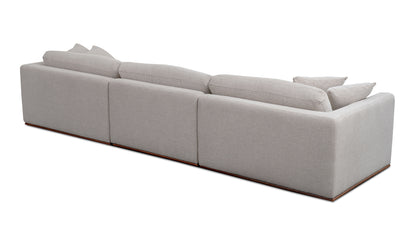 Rue Modular Sofa Flecked Grey