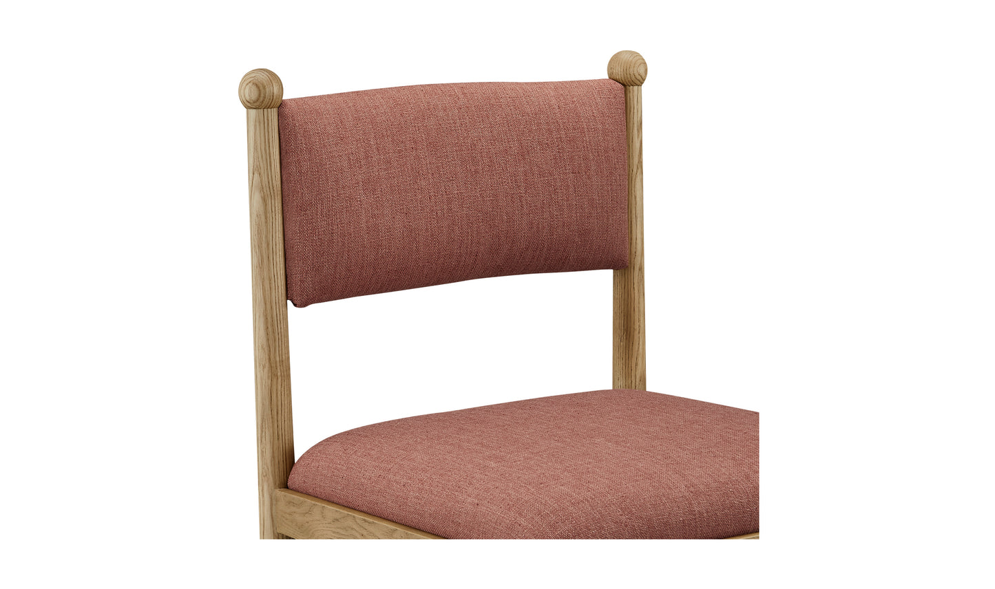 Villetta Dining Chair Deep Pink - Set Of Two