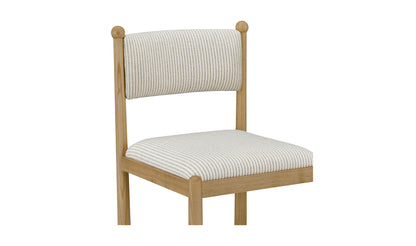 Villetta Dining Chair Stripe - Set Of Two