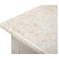 Forum Side Table Cream Marble