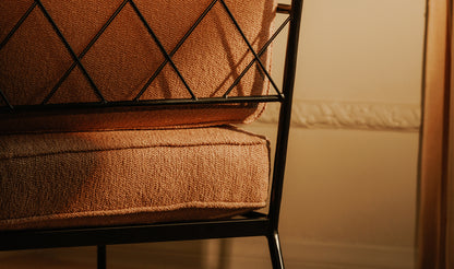 Vecchia Accent Chair Terracotta