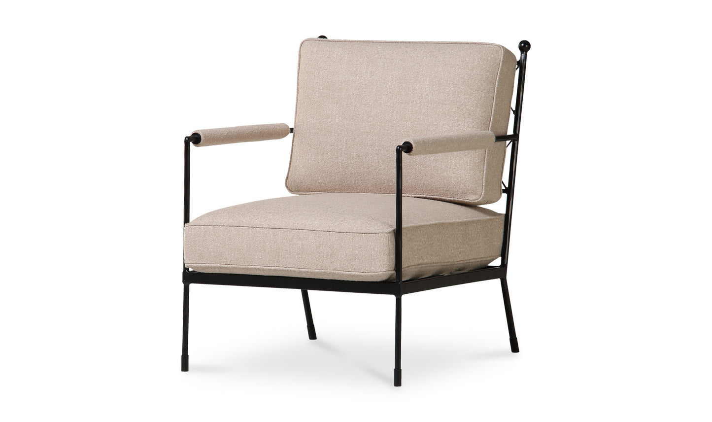 Vecchia Accent Chair Beige