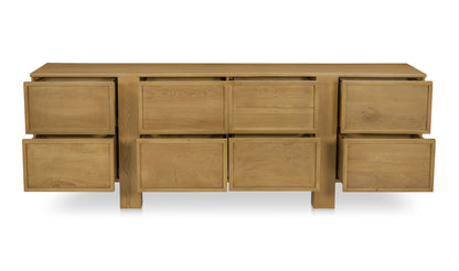 Henley 8 Drawer Dresser Brown