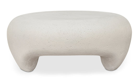 Ines Outdoor Coffee Table White