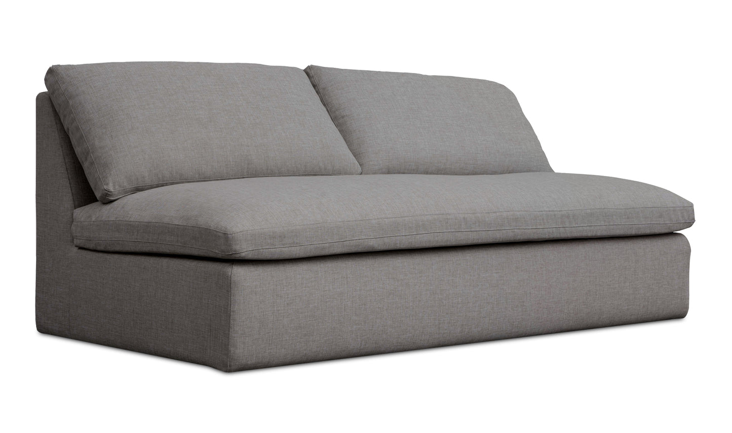 Miles Outdoor Sofa Speckled Light Grey