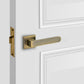 Passage Morden Style Brass Door Lever Handles