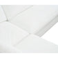 Miles Outdoor Modular 5 Piece White