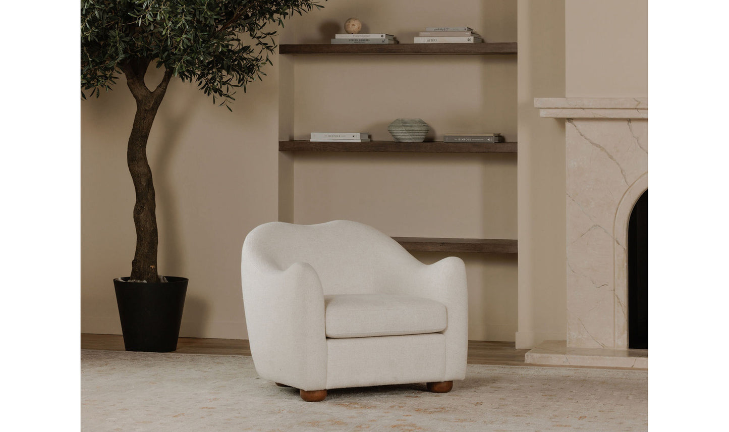 Bria Accent Chair Oatmeal