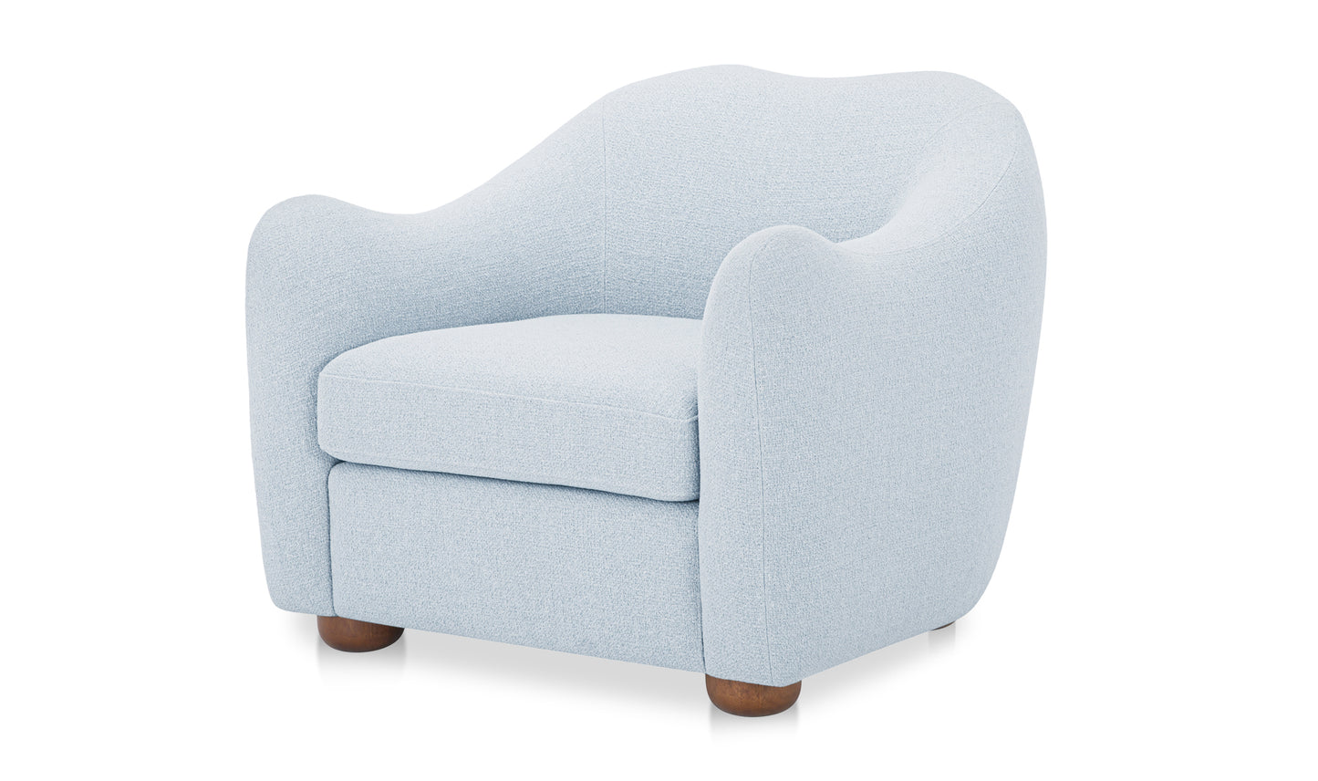 Bria Accent Chair Light Blue