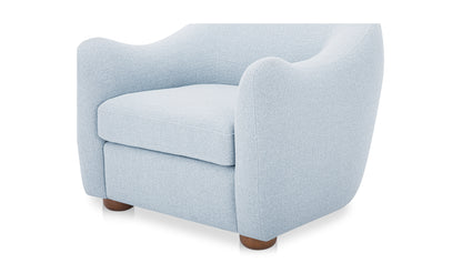 Bria Accent Chair Light Blue