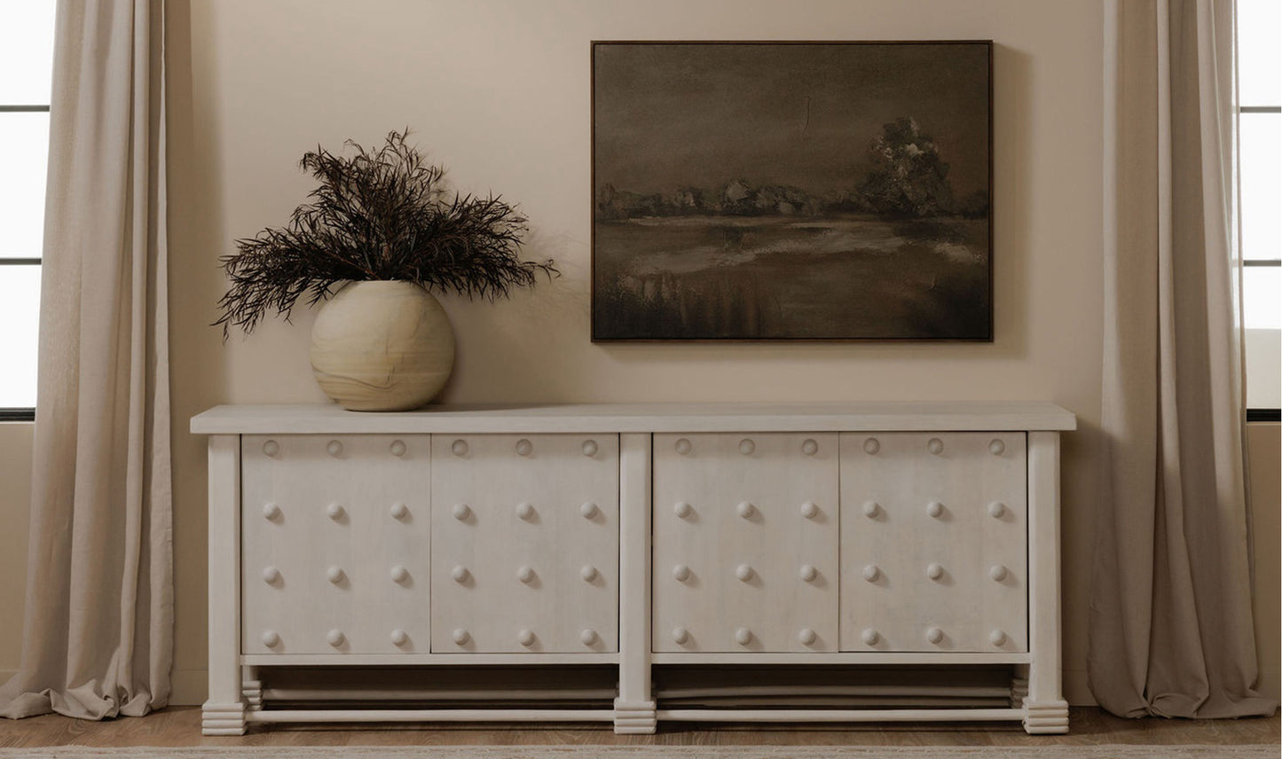 Clement Sideboard Whitewashed