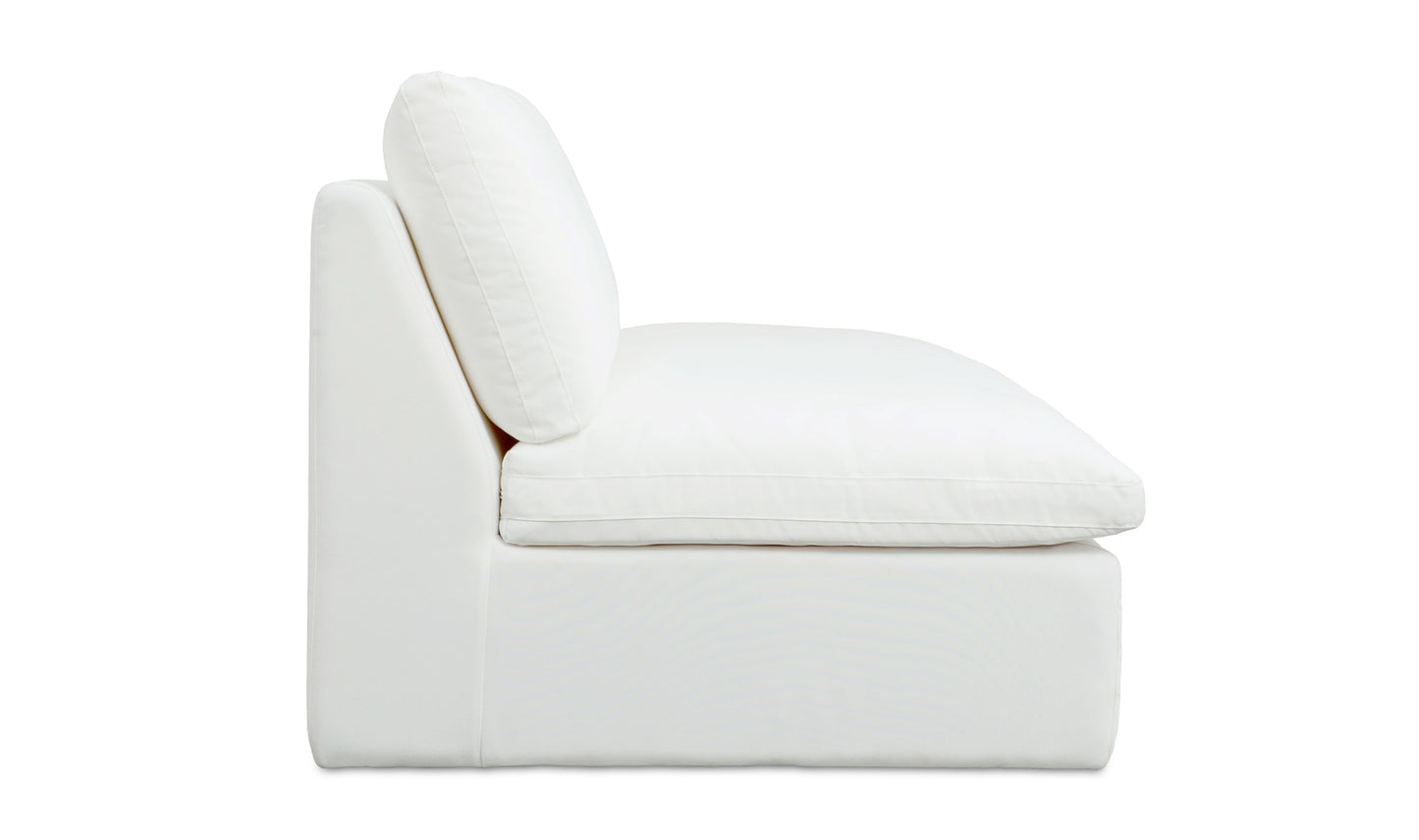 Miles Outdoor Sofa White