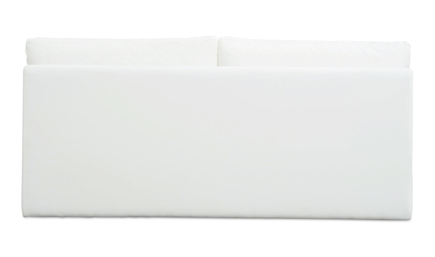 Miles Outdoor Sofa White