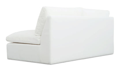 Miles Outdoor Sofa White