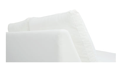 Miles Outdoor Sofa White