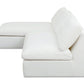 Miles Outdoor Modular 2 Piece White