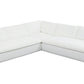 Miles Outdoor Modular 3 Piece White