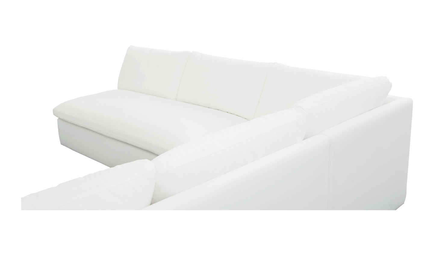 Miles Outdoor Modular 3 Piece White