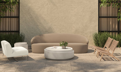 Cosmo Outdoor Coffee Table Off White