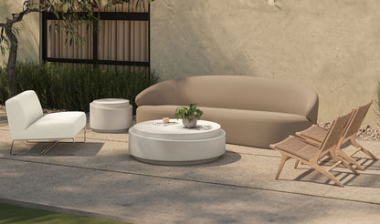 Cosmo Outdoor Coffee Table Off White