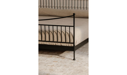 Monet Queen Bed Black