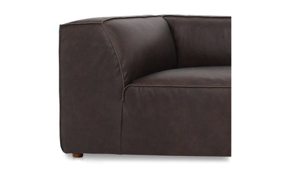 Form Classic L-Shaped Modular Sectional Espresso Brown