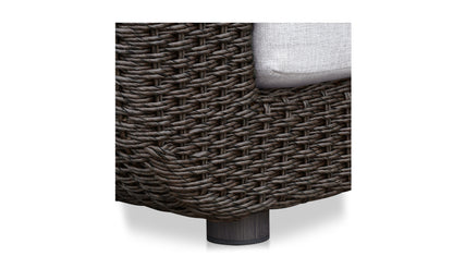 Soma Outdoor Accent Chair Dark Brown