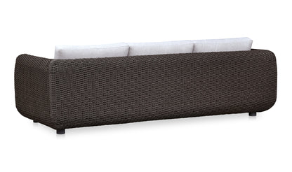 Soma Outdoor Sofa Dark Brown