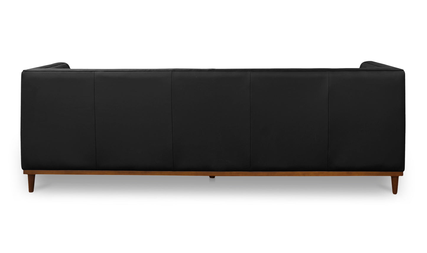 Fielder Sofa Black Leather