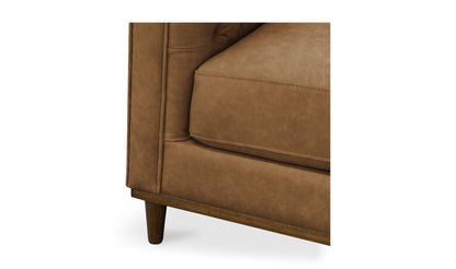 Fielder Sofa Tan Leather