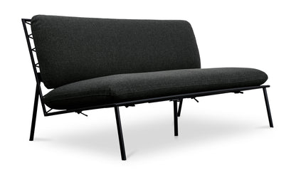 Salma Outdoor Sofa Speckled Charcoal