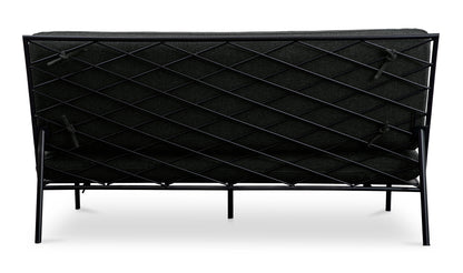 Salma Outdoor Sofa Speckled Charcoal