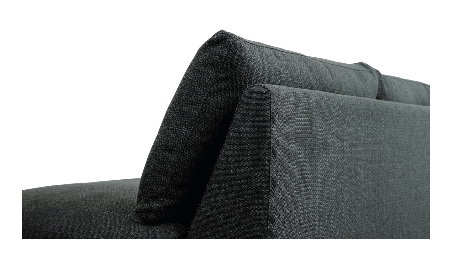 Miles Outdoor Sofa Speckled Charcoal