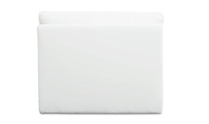 Miles Outdoor Chaise White