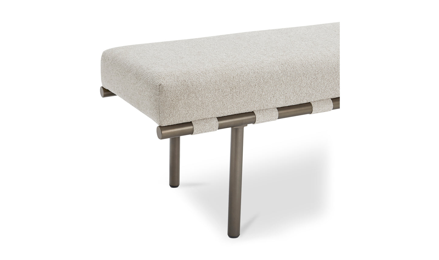 Carson Dining Bench Beige