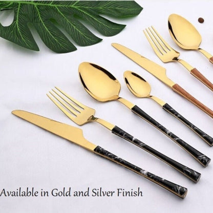 Marmo Silverware Set