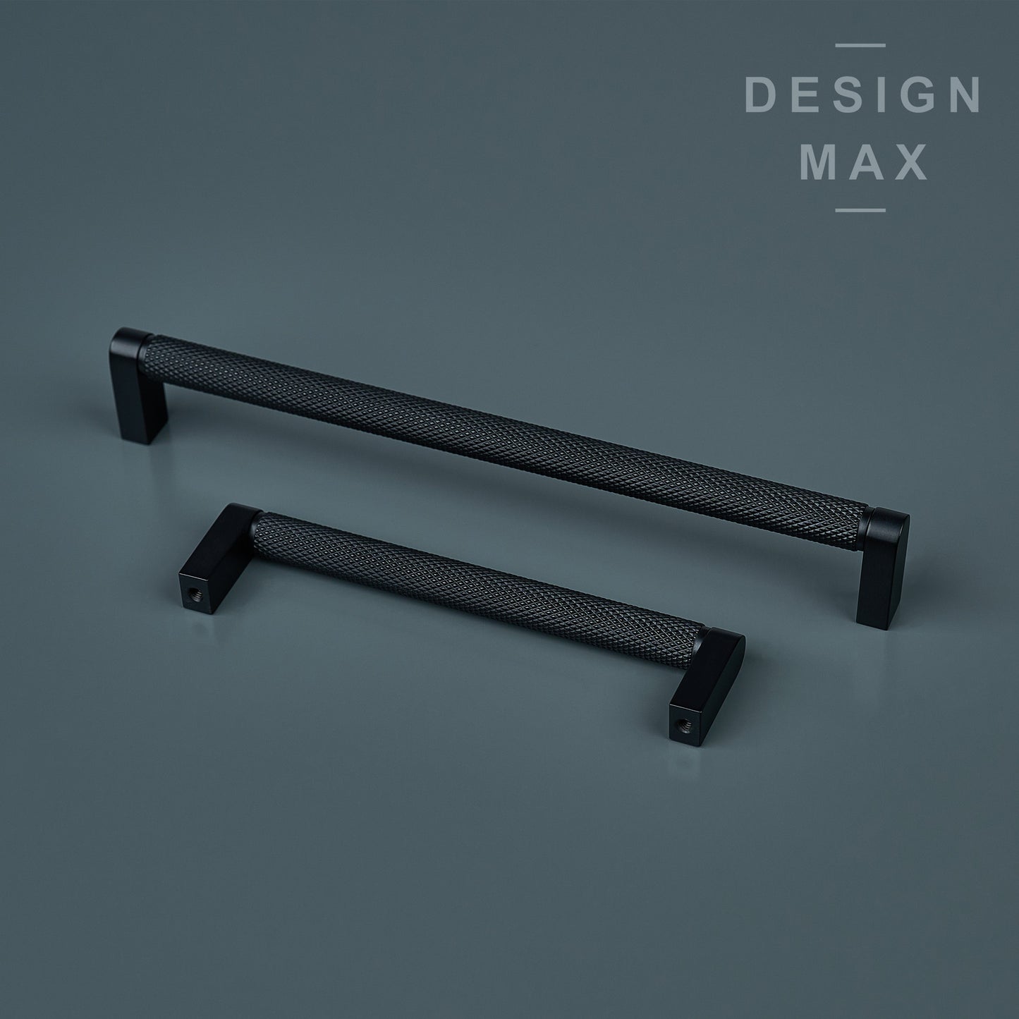 Premium Solid Matte Black Cabinet Pull Handles